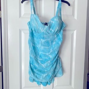 Sky Blue Bathing Suit